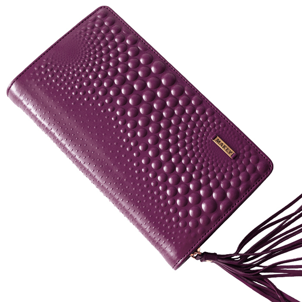 Портмоне «Bubbles». Цвет фуксия