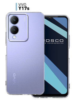Чехол ROSCO для Vivo Y17s (арт.VV-Y17S-TPU-01-TRANSPARENT )