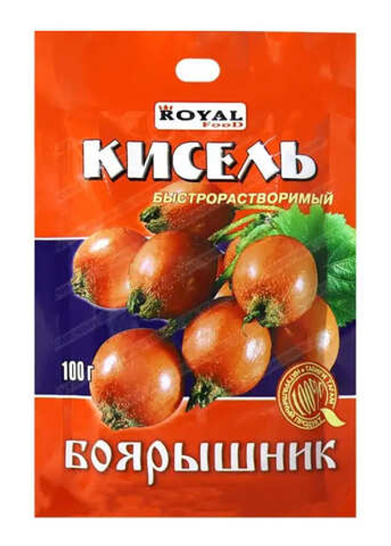 Кисель Боярышник 100г. Royal Food