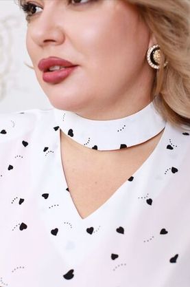 Цена на Блузка-20024 больших размеров