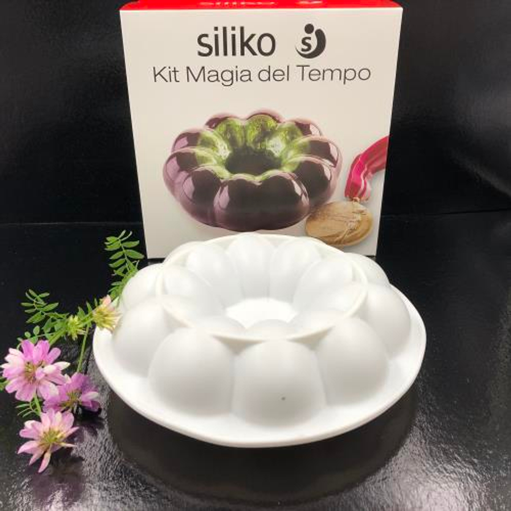 Форма Siliko Kit Magia del Tempo 180х60мм, белый силикон в уп 1/60шт (Китай)^