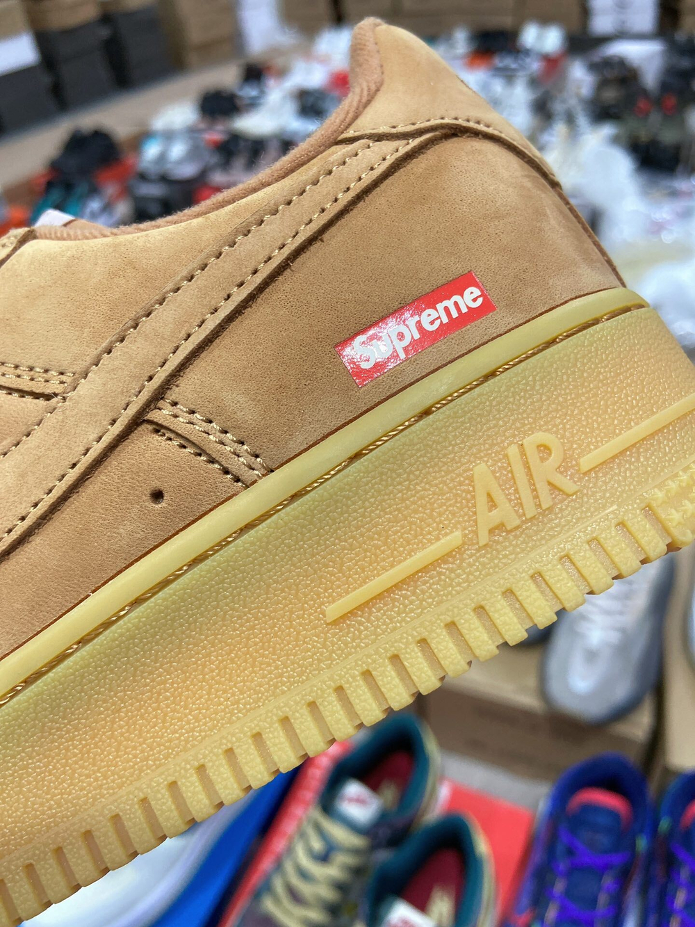 Nike Air Force 1 Low SP "Supreme Wheat"