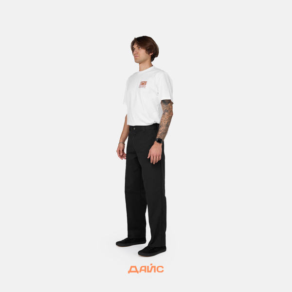 Брюки мужские Dickies Skateboarding Jamie Foy Loose Straight Twill Pants артикул:WPJ01BK - купить в магазине Дайс
