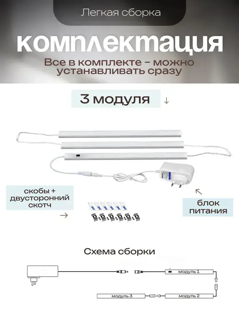 Светодиодный линейный светильник DiodExpert