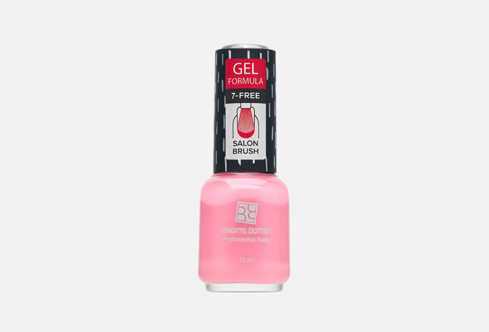 BRIGITTE BOTTIER Лак для ногтей GEL FORMULA тон 01 прозрачный, 041
