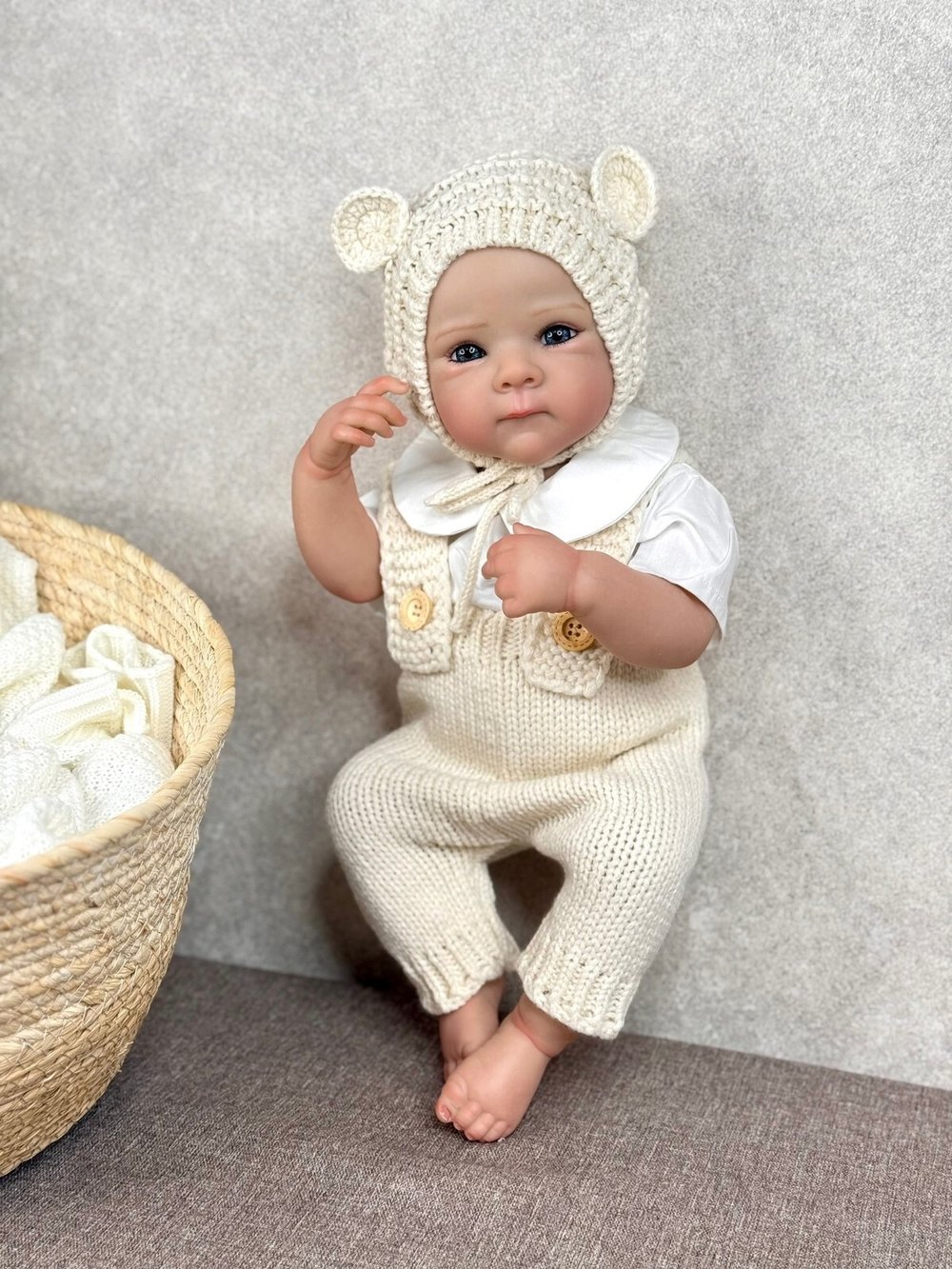 Кукла Реборн виниловая 45см (FA-890)