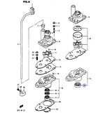 Сальник вертикального вала Suzuki 2.2-8 лс (09289-10005-000)