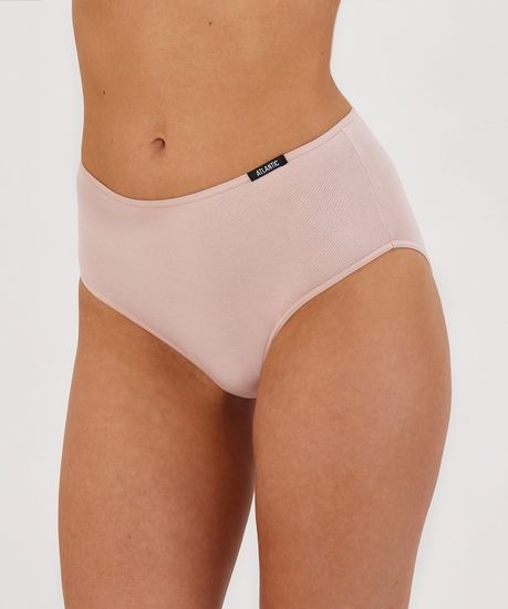 Женские трусы классика (3шт) 3LP-193, темно-синий + пудровый + коричневый