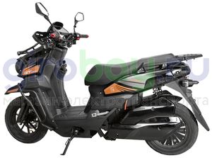 Электроскутер GT Tank 3000W (72V/60Ah) - Чёрный фото №8