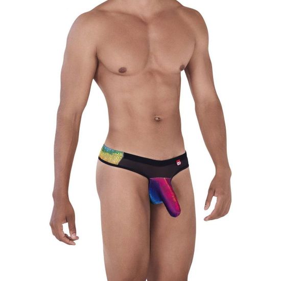 Мужские трусы тонги разноцветные Pikante SEDUCTIVE CASTRO THONG 032705