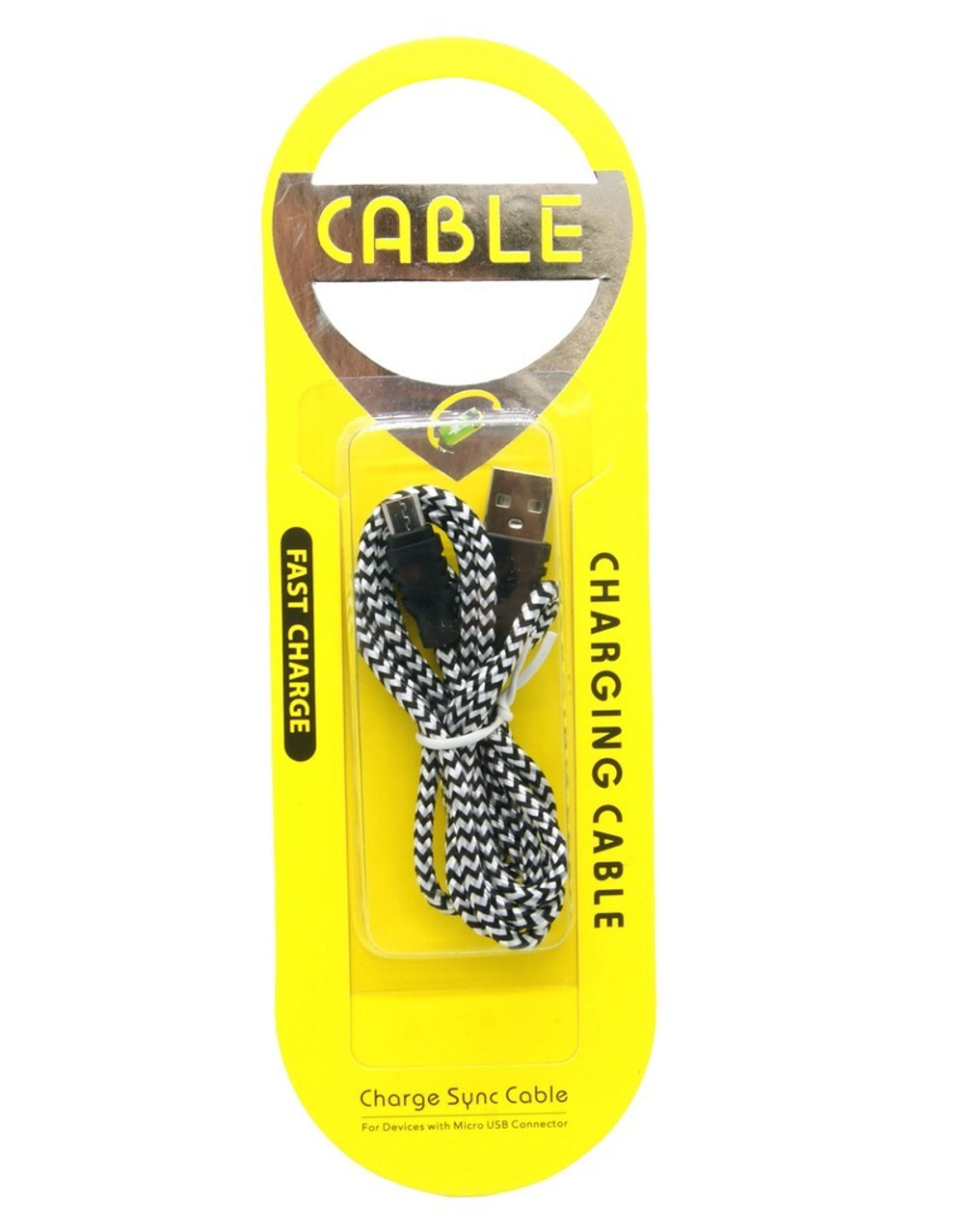 Кабель USB - Micro T02 (черный) 1м,в упаковке