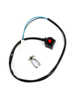 Кнопка выключения двигателя для мотоцикла эндуро, питбайк круглая красная