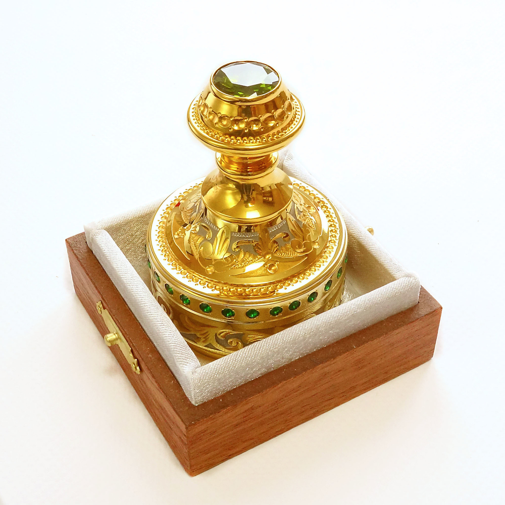 Оснастка печати  №2 (зеленые фианиты)