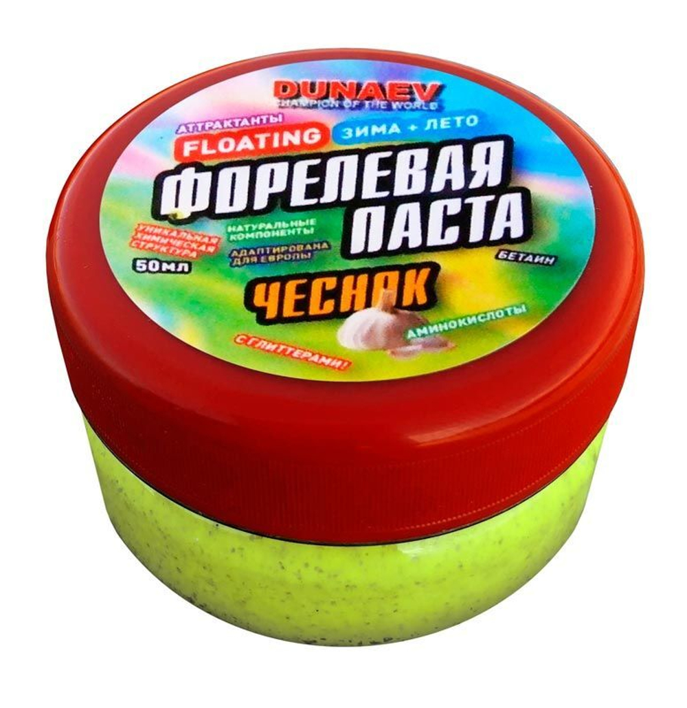 Паста Dunaev 50 мл Форель Чеснок Лайм