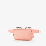 Сумка поясная Таблетка чайная роза нейлон-1000