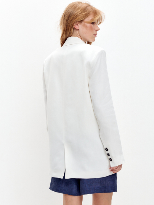 Льняной жакет