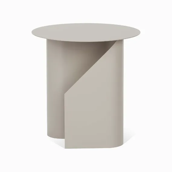 Кофейный стол Lymi диаметр 45 серый