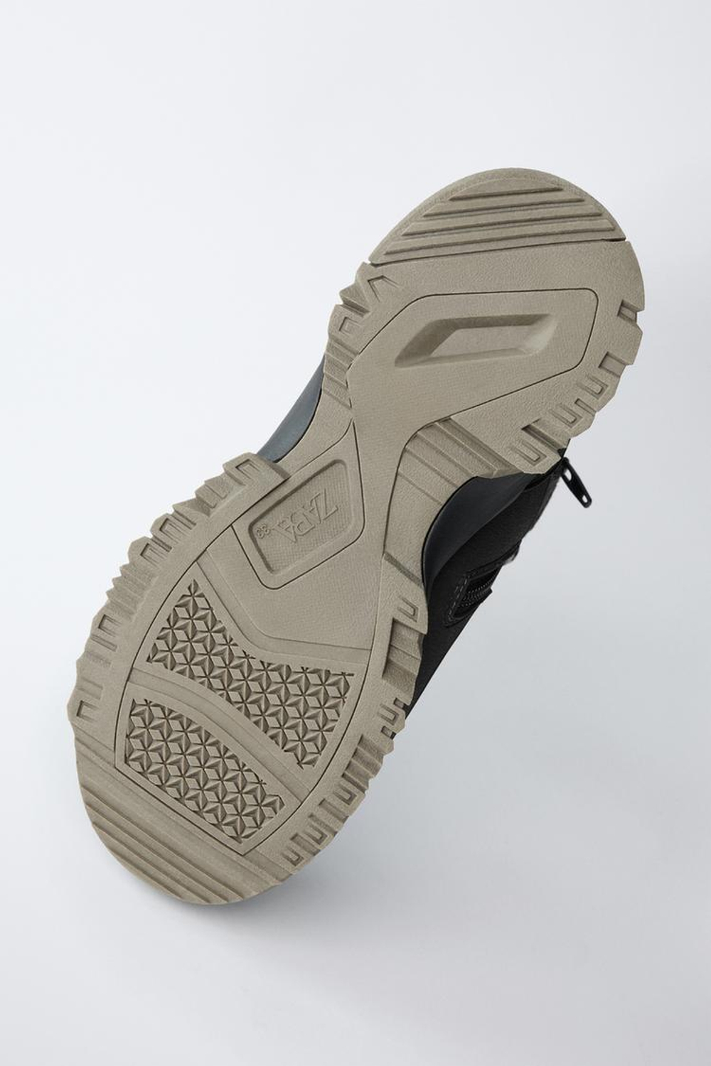 ZARA ВОДОНЕПРОНИЦАЕМЫЕ БОТИНКИ, ЗЕЛЕНЫЙ