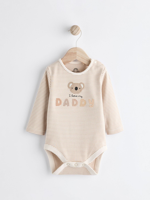 Боди с длинным рукавом для малышей Next 920-816, Бежевый