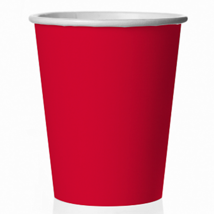 Стаканы Красный (250 мл) 6 шт.