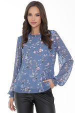 Блуза Волшебный шифон (блу) Diolche