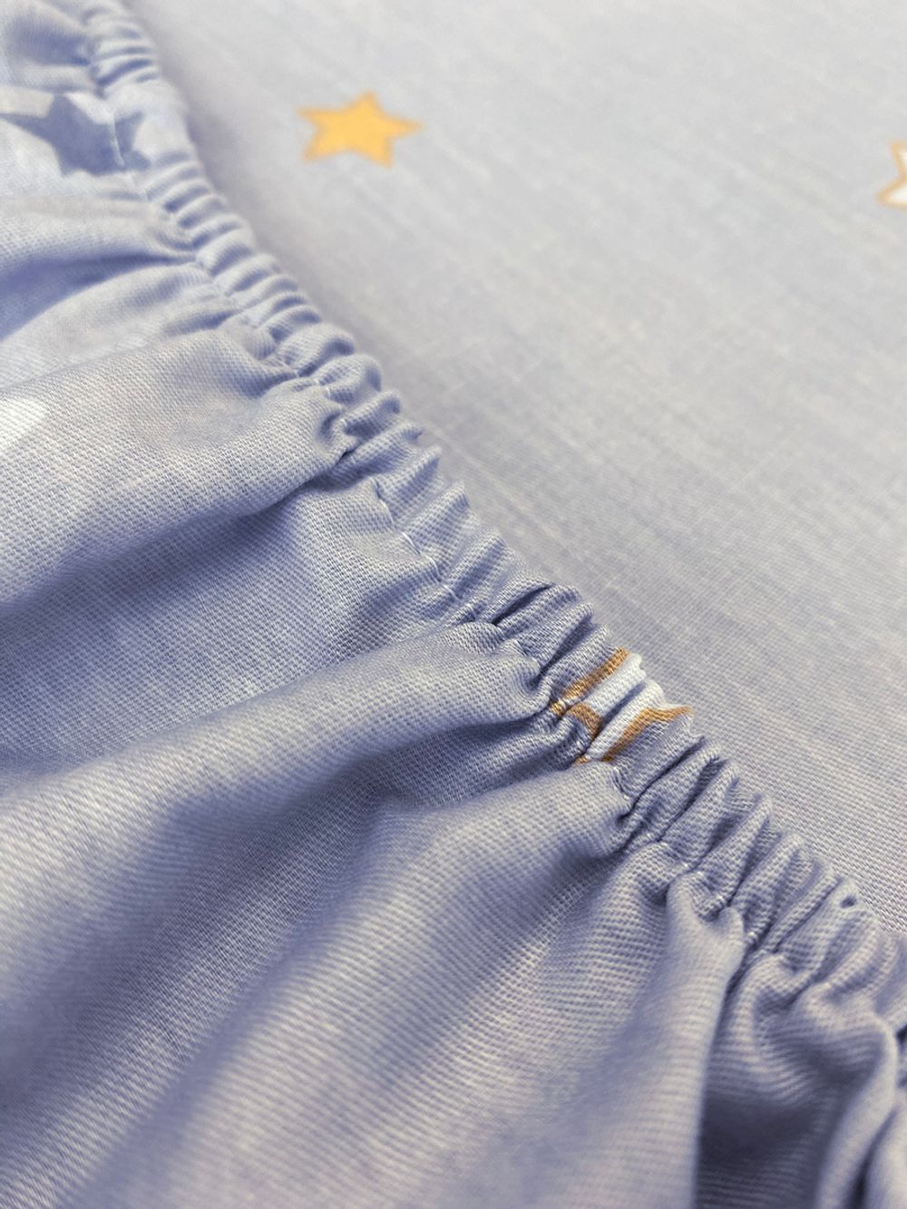 Простынь на резинке сатин Milky Garden "Defense (компаньон)" 160x200 см