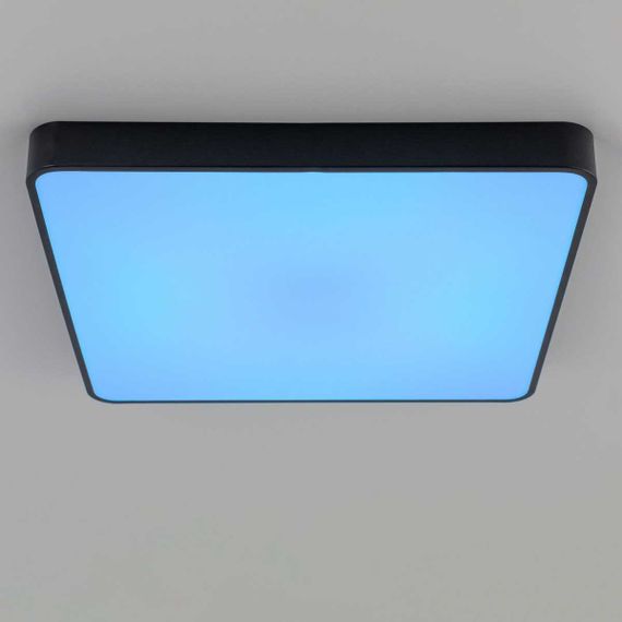Потолочный светодиодный светильник с пультом ДУ Citilux Купер RGB Черный CL724K105G1