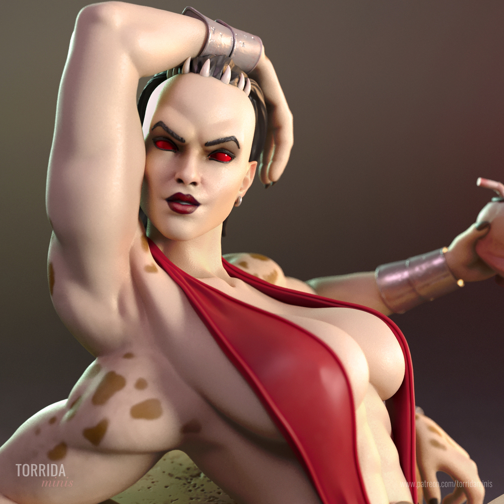 Фигурка Шива Мортал комбат Sheeva Mortal Kombat mk nsfw