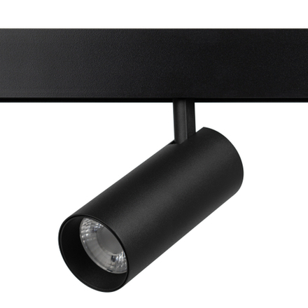 Магнитный трековый светильник ЭРА TRM20-6-15W3K BK светодиодный 15Вт 3000К черный для системы NOVA