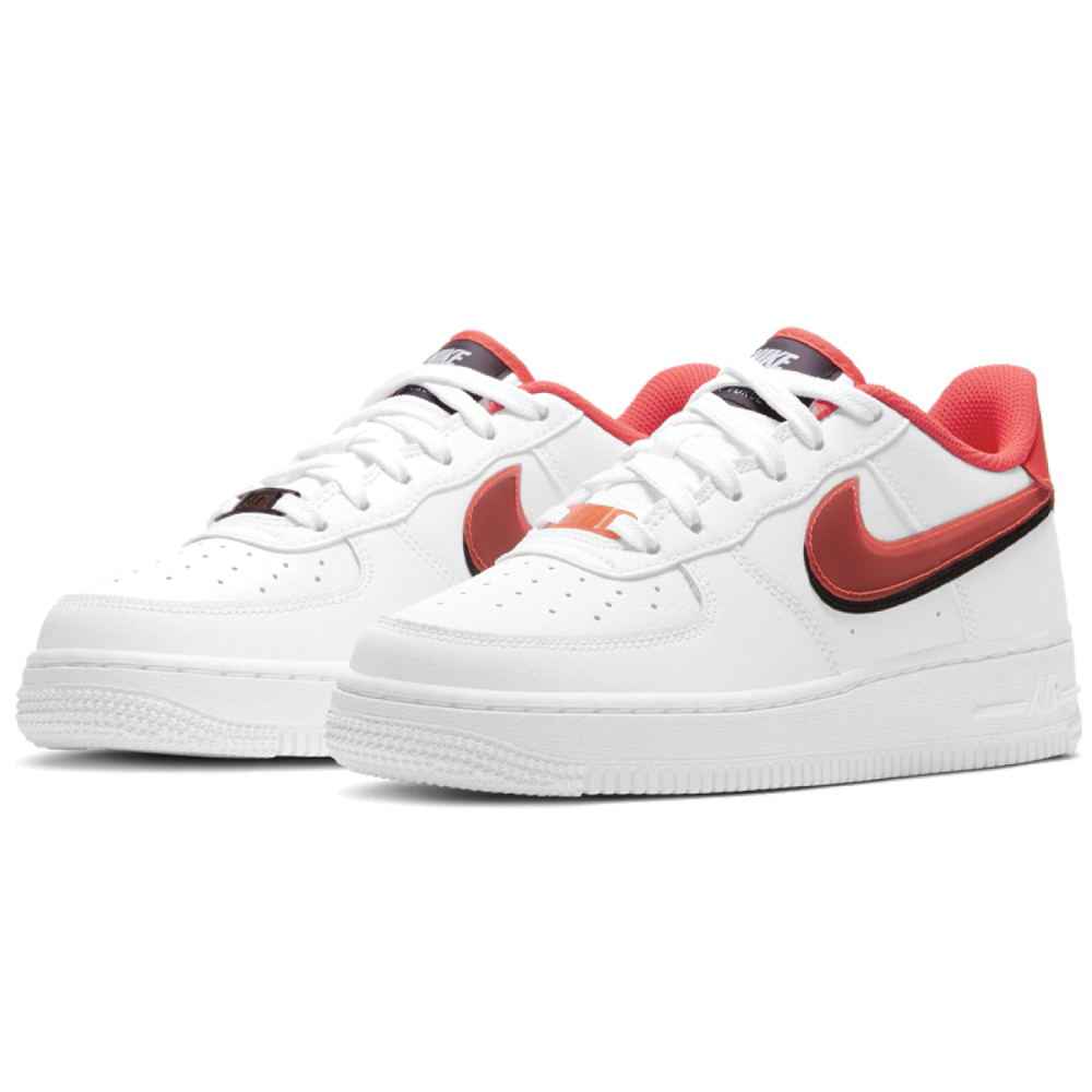 Кроссовки Nike Air Force 1 LV8 GS Double Swoosh - Bright Crimson
