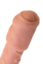 Телесная удлиняющая насадка - 16 см. (Цвет: телесный)