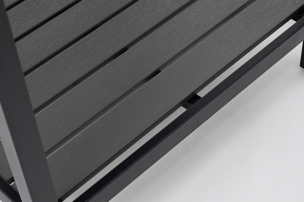 Модуль уличной кухни из алюминия БЕЙС (мойка из нержавеющей стали)