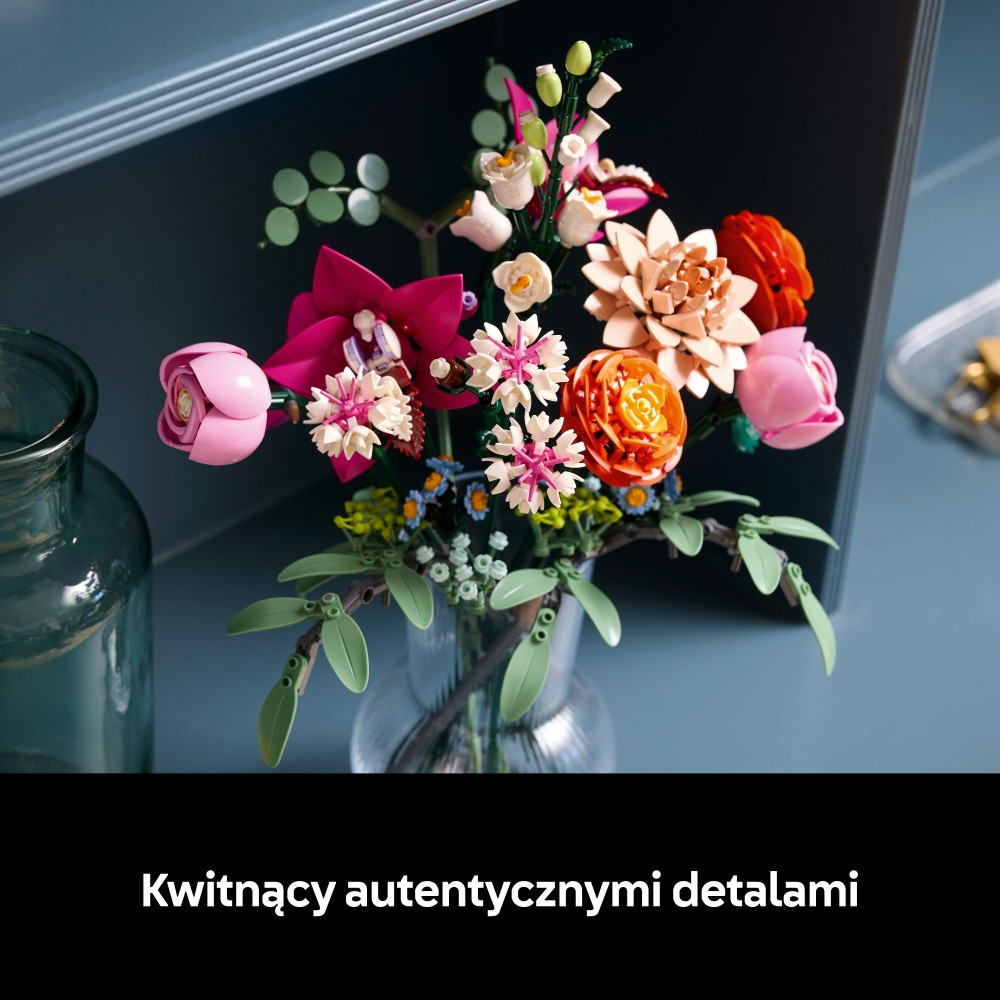 OUTLET LEGO Botanicals - Красивый букет розовых цветов 10342