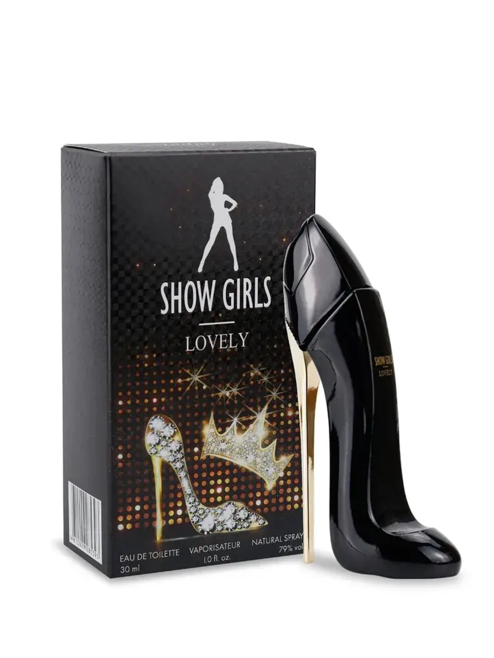 Туалетная вода для женщин "SHOW GIRLS LOVELY" (туфли) 30мл Россия