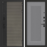 Входная дверь Бункер BN-15 - 30 Серый софт рельеф