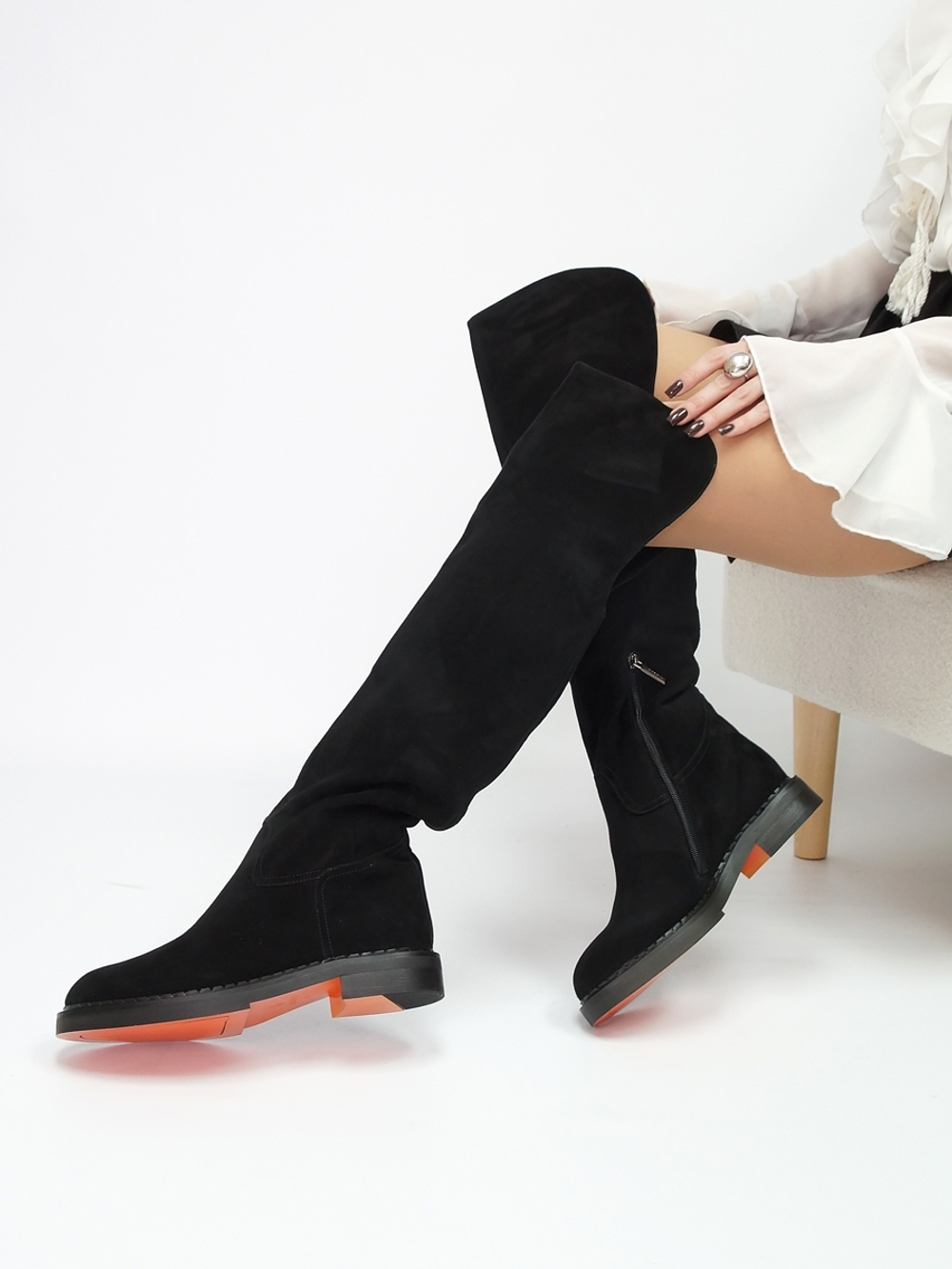 Ботфорты зимние женские