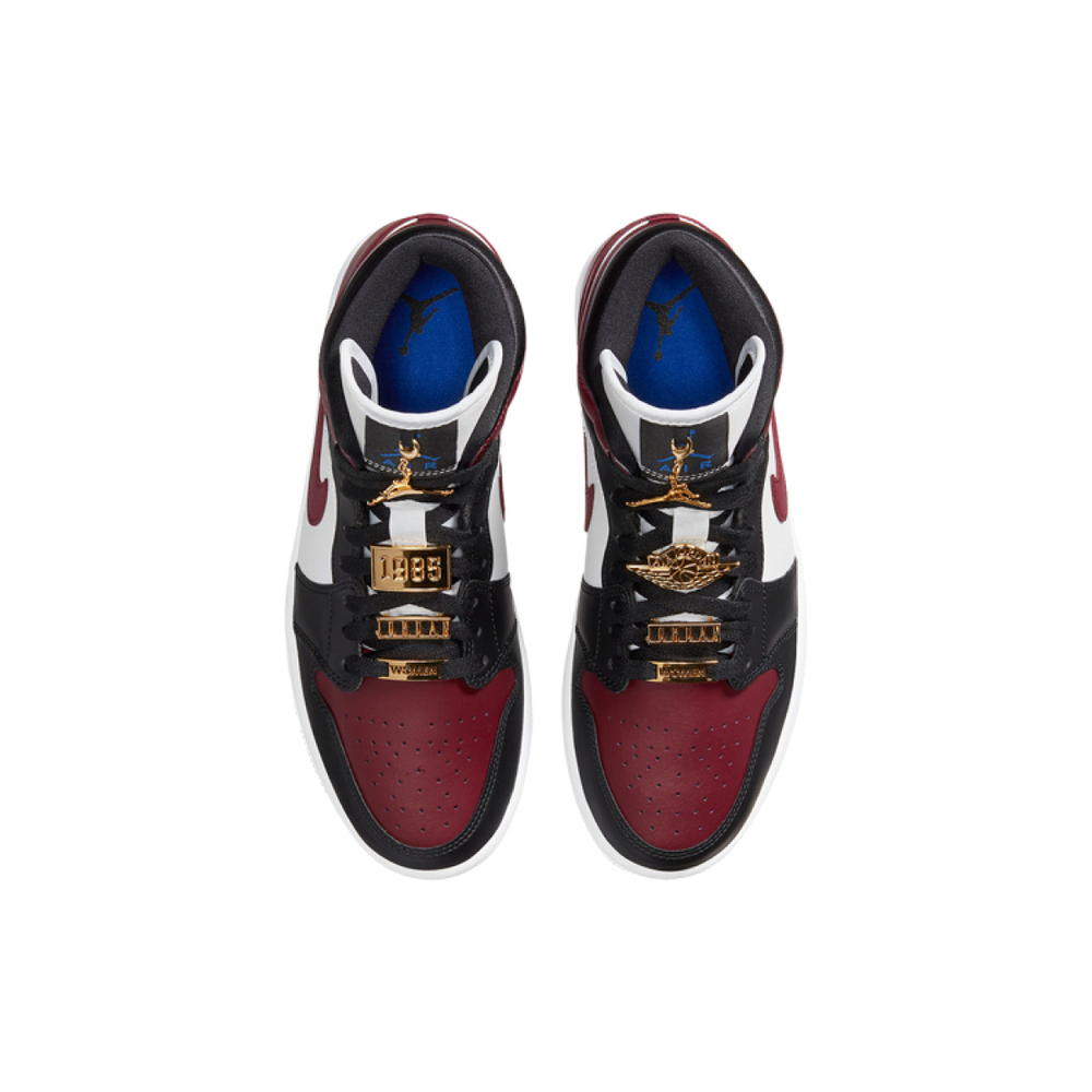 Кроссовки Air Jordan 1 Mid Dark Beetroot