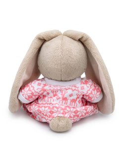 Мягкая игрушка Зайка Ми в зимней пижамке 15 см