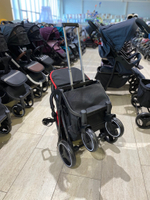 Коляска прогулочная Babalo 2023 Красный черная рама