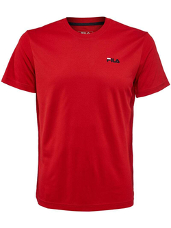 Футболка мужская теннисная Fila T-Shirt "Logo" (small) M - fila red