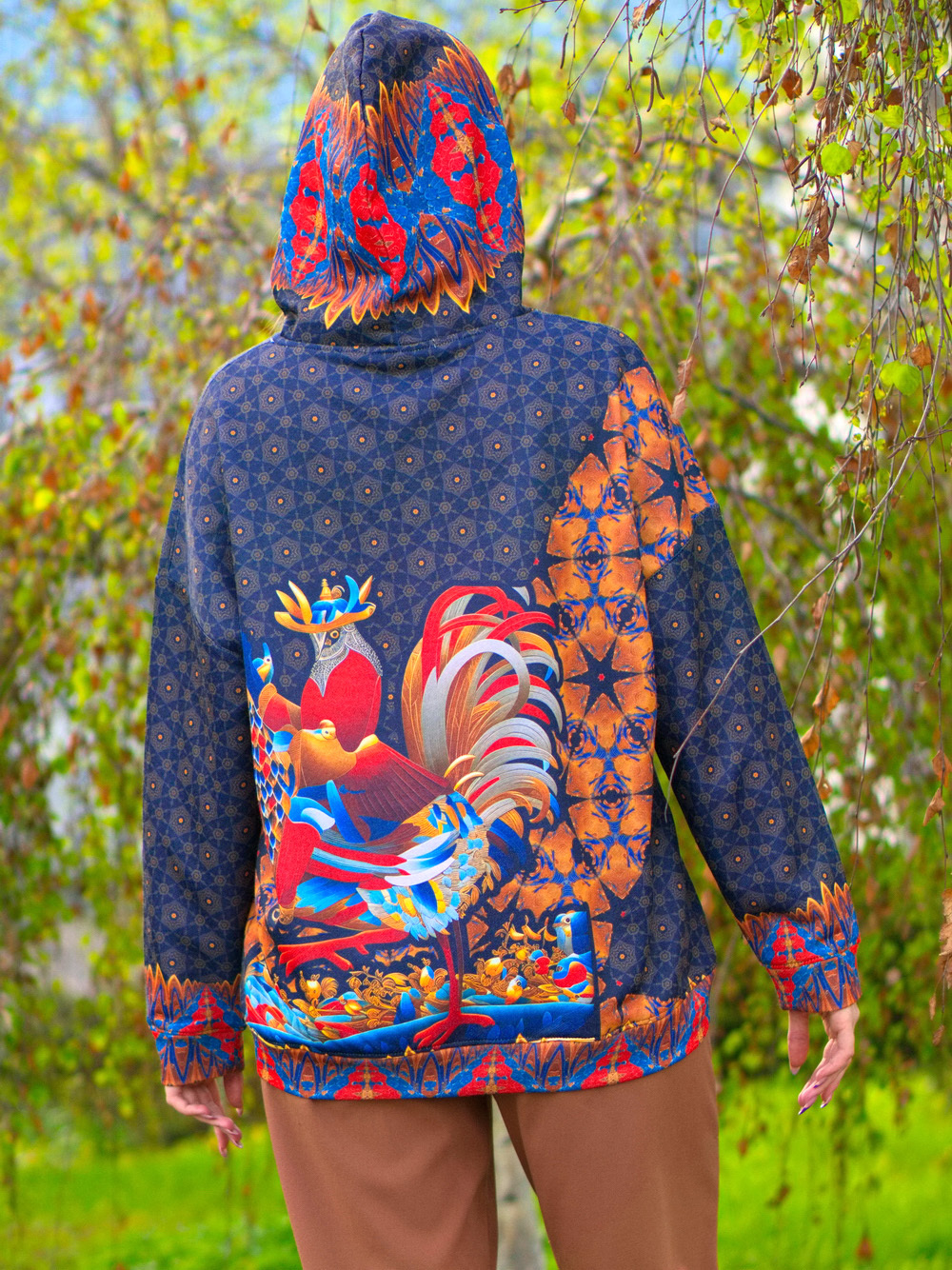 Худи «Дама с кавалером» (серия "Русский лубок")