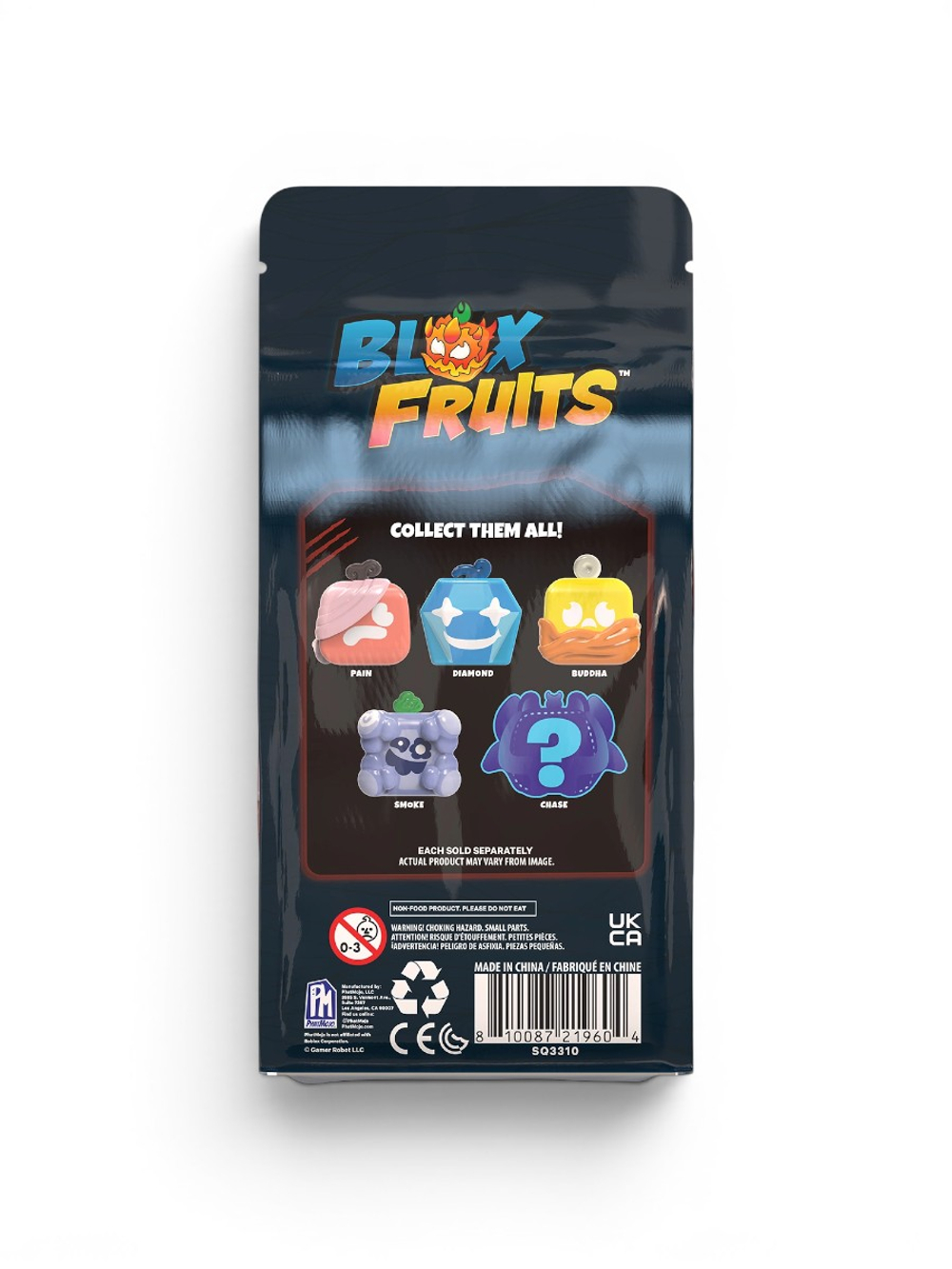 Игрушка-антистресс Squishy fruits S1 BLOX FRUITS БЛОКС ФРУТС 65250