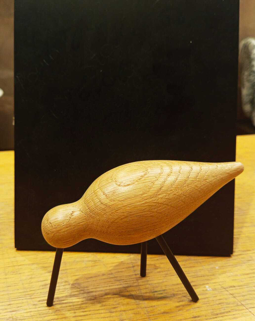 Птица декоративная коллкция Shorebird Medium Black NORMANN COPENHAGEN 11х15х55