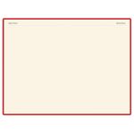 Блокнот МАЛЫЙ ФОРМАТ (90х130 мм) А6, 100 л., твердый, балакрон, на резинке, BRUNO VISCONTI, Красный, 3-102/04