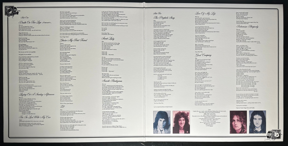 Queen ‎– A Night At The Opera (Англия 2009г.)