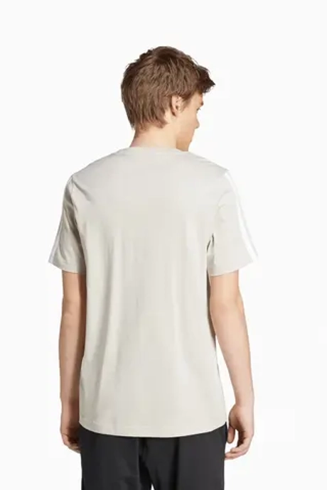 Футболка adidas 3-Stripes Tee - бежевый