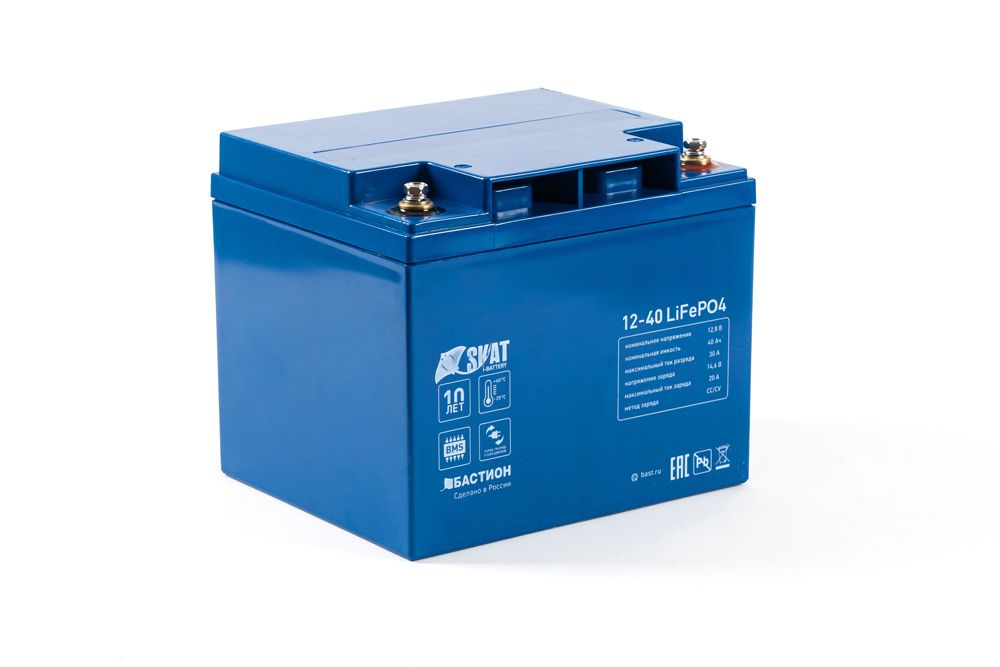 Skat i-Battery 12-40 LiFePO4 аккумулятор Бастион