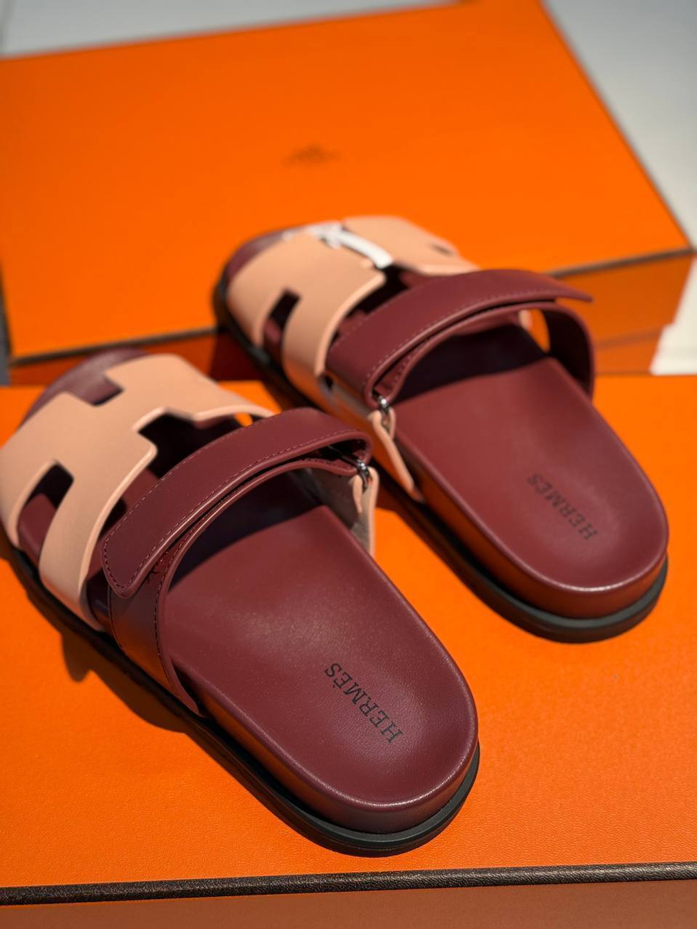 Шлепанцы Hermes