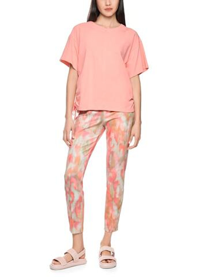 Marc Cain Футболка свободного кроя со сборками по бокам