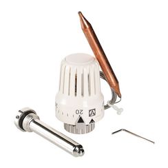 Термостатическая головка с выносным погружным датчиком 20–62 °С